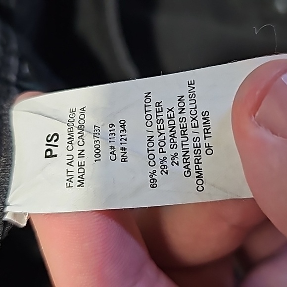 Garage small black jean skirt - Picture 6 of 6